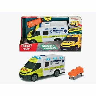 Ambulance Dickie Toys Wit 1