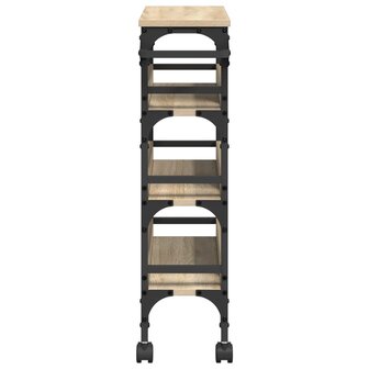 Keukentrolley Sonoma Eiken 53 x 20 x 76 cm Bewerkt hout 7