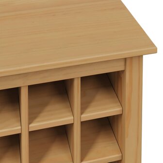 Wijnkast HILL Honingbruin 79.5 x 40 x 107.5 cm 8