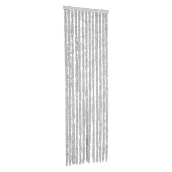 Vliegengordijn 56x185 cm chenille grijs 2