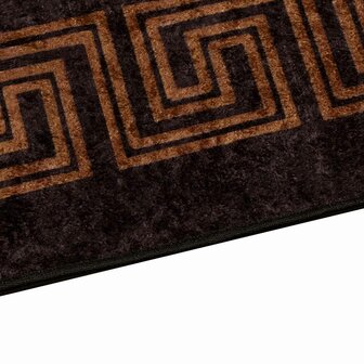 Vloerkleedloper MARSA Zwart 50 x 200 cm Polyester en PVC 3