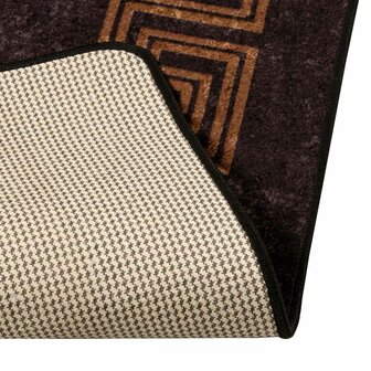 Vloerkleedloper MARSA Zwart 100 x 100 cm Polyester en PVC 4