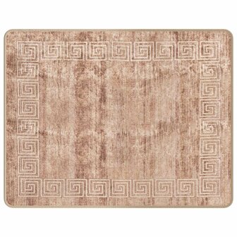 Vloerkleedloper MARSA Wit 80 x 100 cm Polyester en PVC 2