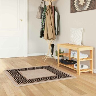 Vloerkleedloper MARSA Zwart 100 x 100 cm Polyester en PVC 1