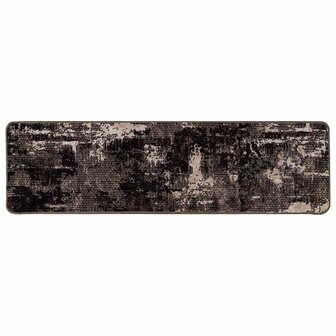 Vloerkleedloper MARSA Zwart 50 x 200 cm Polyester en PVC 2