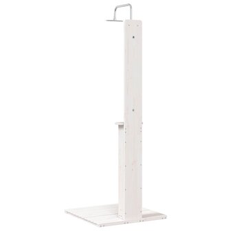 Buitendouche Wit 75 x 76 x 217 cm Massief grenenhout 6