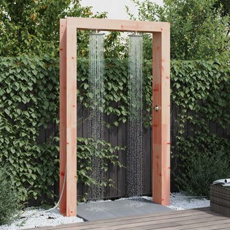 Buitendouche Naturel 137 x 23 x 226 cm Massief Douglas hout 1