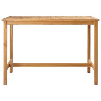Bartafel Naturel 150 x 75 x 105 cm Massief Teakhout 3