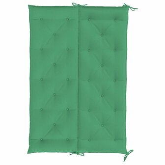 Tuinbankkussen 150x(50+50)x7 cm oxford stof groen 6