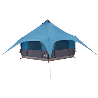 Gezinstent Blauw 10-persoons 185T Polyester met PU Coating 4