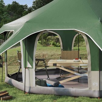 Gezinstent Groen 5-persoons 185T Polyester met PU Coating 3
