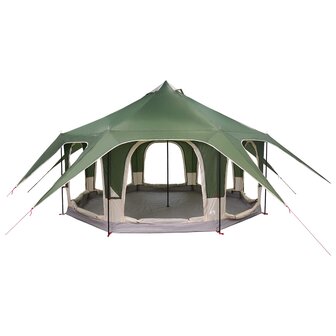 Gezinstent Groen 5-persoons 185T Polyester met PU Coating 5