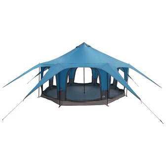 Gezinstent Blauw 5-persoons 185T Polyester met PU Coating 5