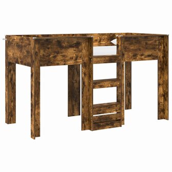 Stapelbed voor Kinderen Gerookt eiken 75 x 190 cm Bewerkt hout 2