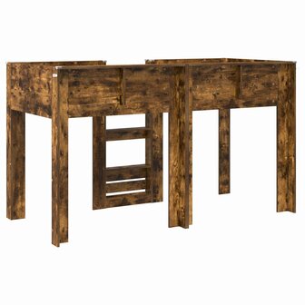 Stapelbed voor Kinderen Gerookt eiken 75 x 190 cm Bewerkt hout 7