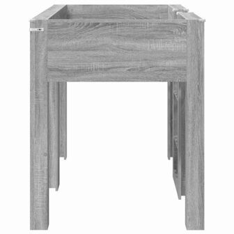 Stapelbed voor Kinderen Grijs Sonoma 75 x 190 cm Bewerkt hout 6