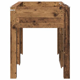 Stapelbed voor Kinderen Oudhout 75 x 190 cm Bewerkt hout 6