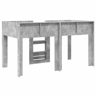 Stapelbed voor Kinderen Beton Grijs 90 x 190 cm Bewerkt hout 7