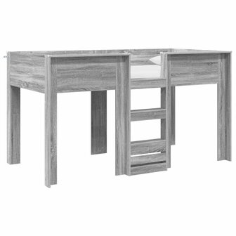 Stapelbed voor Kinderen Grijs Sonoma 80 x 200 cm Bewerkt hout 2