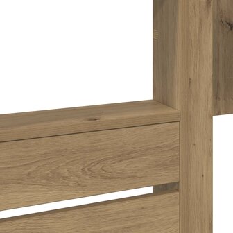 Stapelbed voor Kinderen Artisan Eiken 80 x 200 cm Bewerkt hout 9