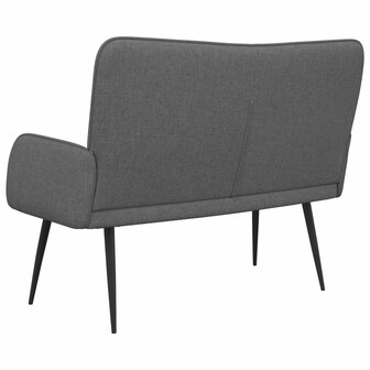 2-Zits Sofa Donkergrijs 115 x 61 x 87 cm Stof 6