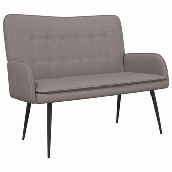 2-Zits Sofa Taupe 115 x 61 x 87 cm Stof 2