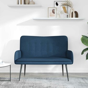 2-Zits Sofa Blauw 115 x 61 x 87 cm Stof 3
