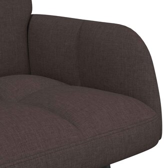 Twee Persoons Sofa Donkerbruin 115 x 61 x 87 cm Stof 7