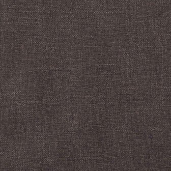 Twee Persoons Sofa Donkerbruin 115 x 61 x 87 cm Stof 8