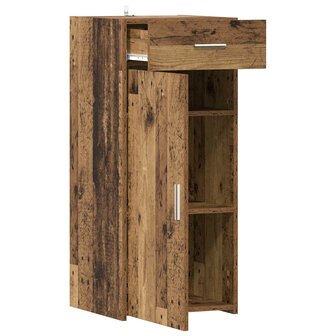 Opbergkast Oud Hout 40 x 42,5 x 93 cm Bewerkt hout 4