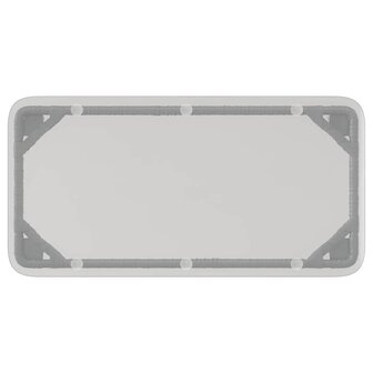 Tuintafel Zwart 80 x 40 x 45 cm poly rattan 7