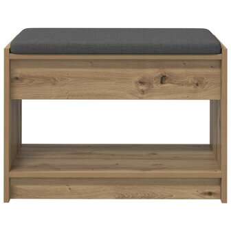 Halbank met kussen met plank Artisan Eik 63 x 38 x 45 cm 5