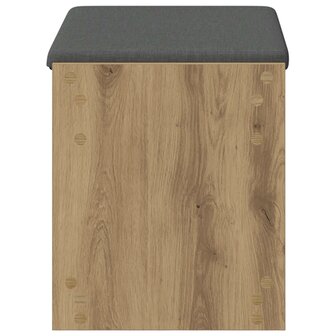 Halbank met kussen met plank Artisan Eik 63 x 38 x 45 cm 6