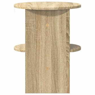 Bijzetkast Sonoma Eiken &Oslash;40 x 50 cm Geconstrueerd hout 6