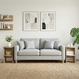 Bijzetkast 2 pcs Sonoma Eiken &Oslash;40 x 50 cm Geconstrueerd hout 4