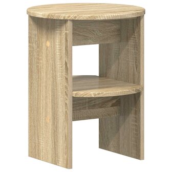 Bijzetkast 2 pcs Sonoma Eiken &Oslash;40 x 50 cm Geconstrueerd hout 5