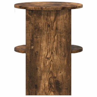 Bijzetkast Gerookte Eik &Oslash;40 x 50 cm Geconstrueerd hout 5