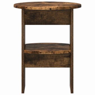 Bijzetkast 2 pcs Gerookte Eik &Oslash;40 x 50 cm Geconstrueerd hout 5