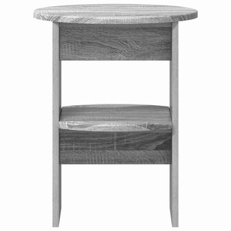 Bijzetkast 2 pcs Grijze Sonoma &Oslash;40 x 50 cm Geconstrueerd hout 5