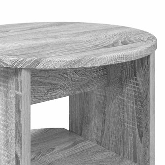 Bijzetkast 2 pcs Grijze Sonoma &Oslash;40 x 50 cm Geconstrueerd hout 9