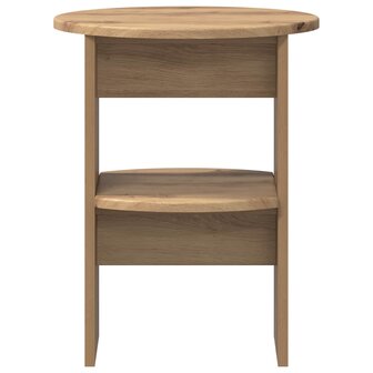 Bijzetkast Artisan Eik &Oslash;40 x 50 cm Geconstrueerd hout 4