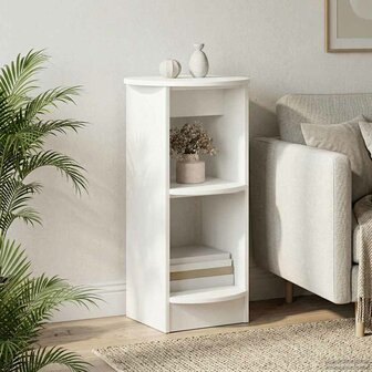 Bijzetkast Wit Geconstrueerd hout 1