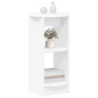 Bijzetkast Wit Geconstrueerd hout 3
