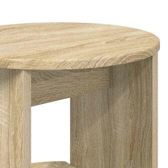 Bijzetkast Sonoma Eiken Geconstrueerd hout 8