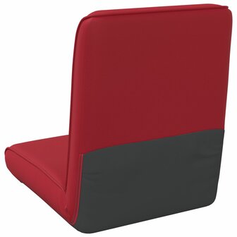 Vloerstoel Wijnrood 50 x 73 x 60 cm Nep Leer 6