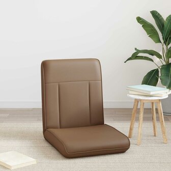 Vloerstoel Cappuccino 50 x 73 x 60 cm Nep Leer 3