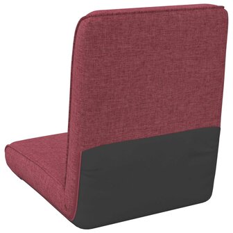 Vloerstoel Wijnrood 50 x 73 x 60 cm Stof 6