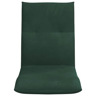 Vloerstoel Donkergroen 46 x 50 x 61 cm Fluweel 4