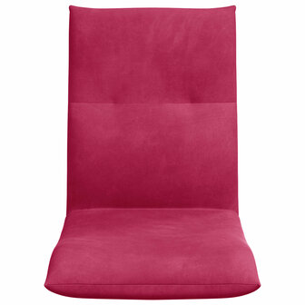 Vloerstoel Wijnrood 46 x 50 x 61 cm Fluweel 4