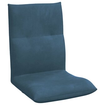 Vloerstoel Blauw 46 x 50 x 61 cm Fluweel 2